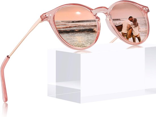 Gepolariseerde zonnebril met UV-bescherming, ultralicht montuur voor dames en heren van Merkloos