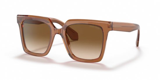 Giorgio Armani 8156 Transparent Brown/ Clear Gradient Brown - AR8156 593251 van Gio