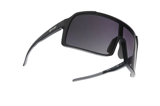 GoodR - Astro G - My Sweat Has An Octane Rating - Hardloop Zonnebril - Black van Merkloos