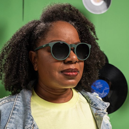 GoodR | CG | I Have These on Vinyl, Too | Hardloop Zonnebril | Green | S - van GoodR