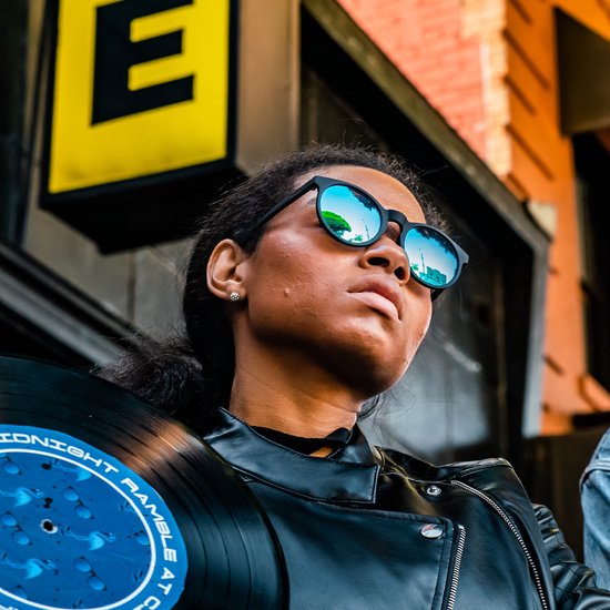 GoodR | CG | Midnight Ramble At Circle Bar | Hardloop Zonnebril | Black | S - van GoodR