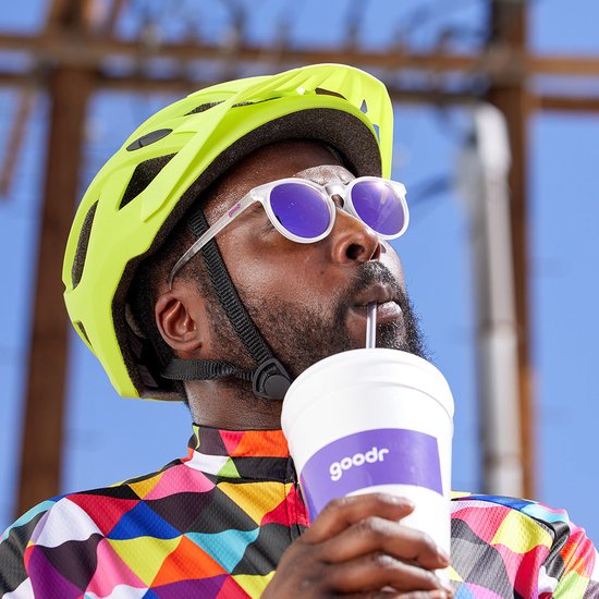 GoodR | CG | Strange Things Are Afoot At The Circle G | Hardloop Zonnebril | White | S - van GoodR