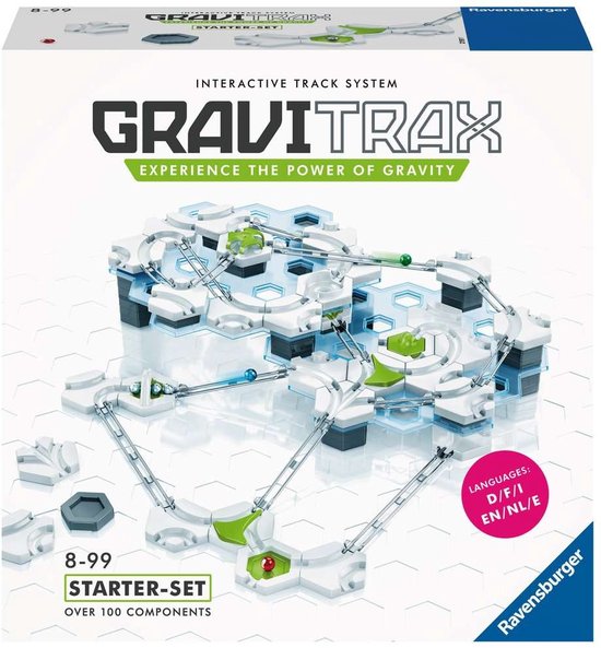 GraviTrax® Starter Set - Knikkerbaan - 122 onderdelen van Ravensburger