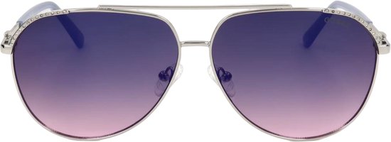 Guess GF00051/S 10X Zonnebril - Dames - Zilver