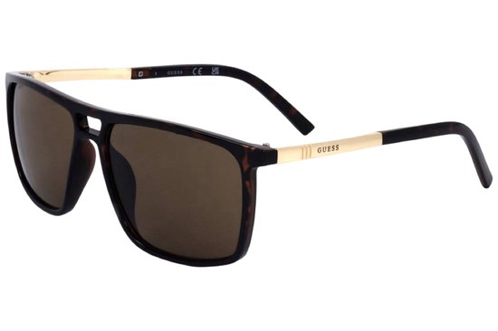 Guess GF0236/S 52E Zonnebril - Heren - Bruin van Guess