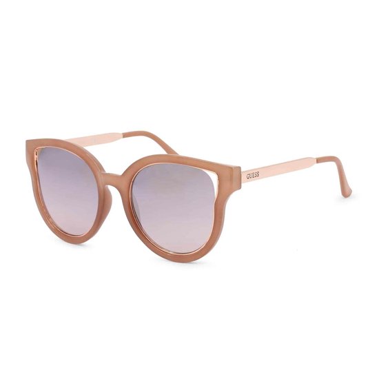 Guess - GF0323 - Zonnebril - Dames - Lichtbruin - Grijsblauwe lens van Guess
