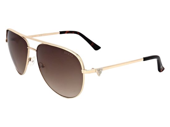 Guess GF6098 32F Zonnebril - Dames - Goud van Merkloos