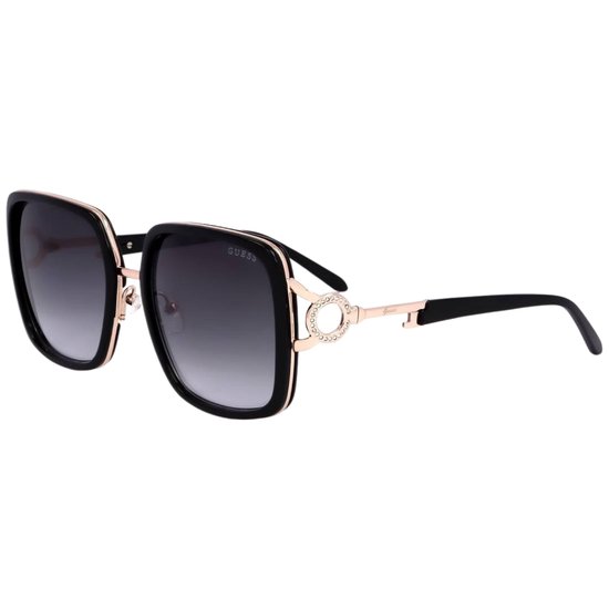 Guess GF6111/S 01B Zonnebril - Dames - Zwart van Guess