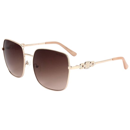 Guess GF6115/S 32F Zonnebril - Dames - Goudkleurig van Merkloos