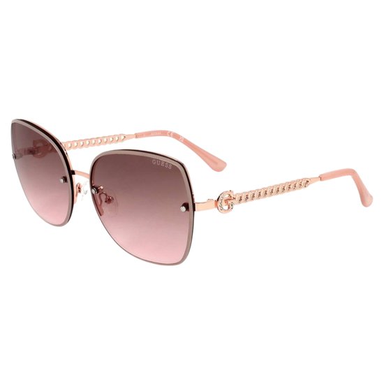 Guess GF6119/S 28T Zonnebril - Dames - Goudkleurig van Merkloos