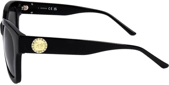 Guess GF6128/S 01B Zonnebril - Dames - Zwart van Guess