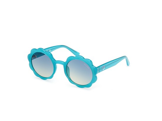 Guess Gu00127 Gepolariseerde Zonnebril Voor Kinderen Transparant Gradient Blue Man van Guess