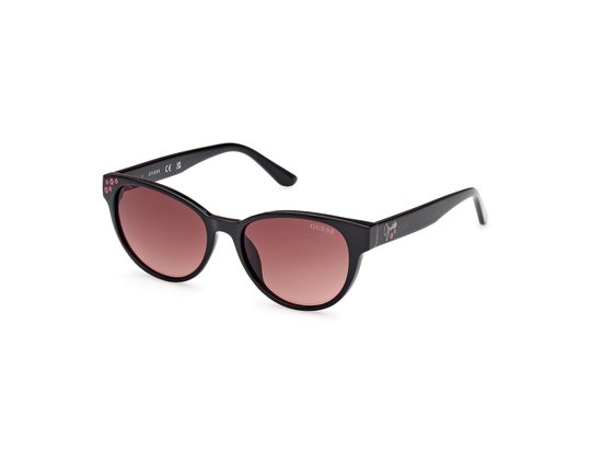 Guess GU00128 Shiny black 49/15/135 Meisje Zonnebrillen van Merkloos