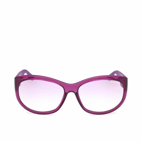 Guess Gu00131 Gepolariseerde Zonnebril Voor Dames Paars Gradient Or Mirror Violet Man van Guess