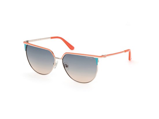 Guess Gu00132 Gepolariseerde Zonnebril Voor Dames Roze Gradient Green Man