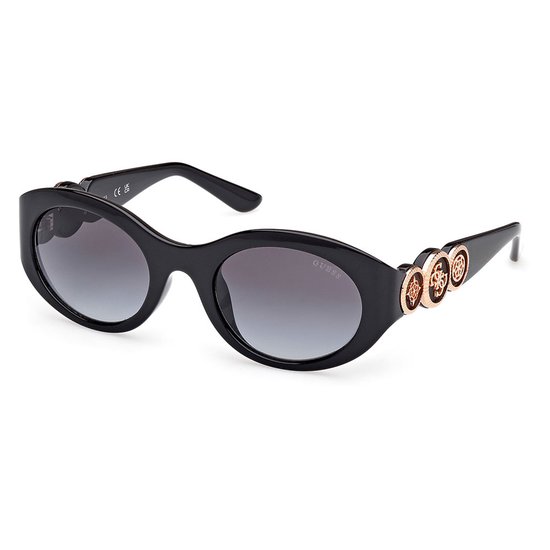Guess Gu00198-h Dames Zonnebril Zwart Vrouw van Merkloos