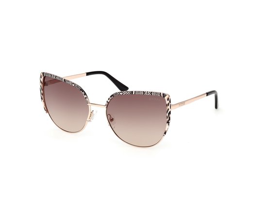 Guess Gu00217 Dames Zonnebril Goud Gradient Brown/CAT2 Vrouw van Merkloos