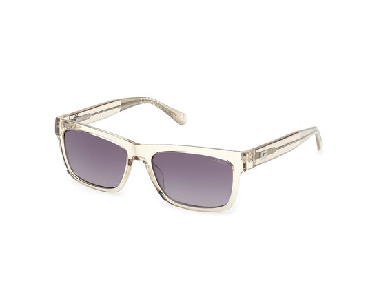 Guess Gu00221 Zonnebril Beige Gradient Or Mirror Violet/CAT3 Man van Merkloos