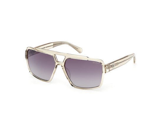 Guess Gu00223 Zonnebril Beige Gradient Or Mirror Violet/CAT3 Man