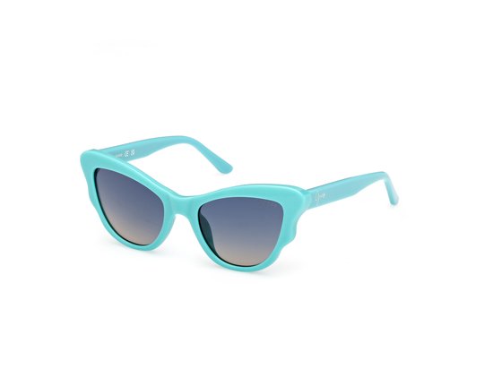 Guess Gu00228 Kinderzonnebril Transparant Gradient Blue/CAT3 Meisjes