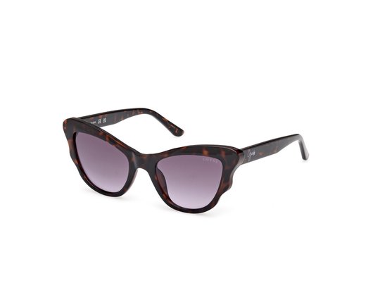Guess Gu00228 Kinderzonnebril Transparant Gradient Or Mirror Violet/CAT3 Meisje