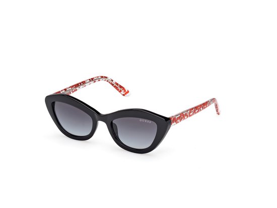 Guess Gu00229 Kinderzonnebril Transparant Gradient Smoke/CAT3 Meisje