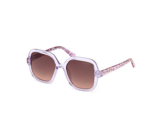 Guess Gu00230 Kinderzonnebril Paars Gradient Or Mirror Violet/CAT3 Meisje