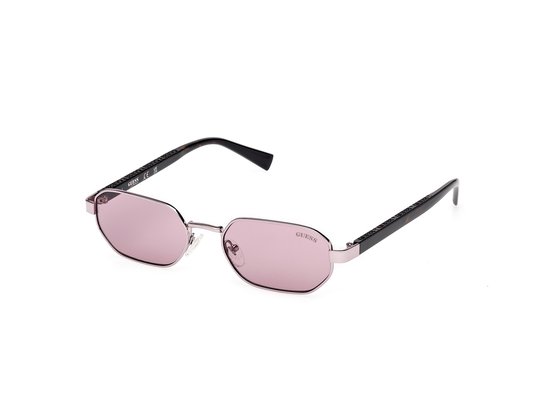 Guess Gu00231 Zonnebril Zilver Violet/CAT2 Man,Vrouw