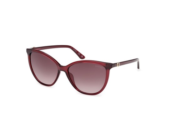 Guess Gu00256 Dames Zonnebril Paars Gradient Brown/CAT3 Vrouw van Merkloos