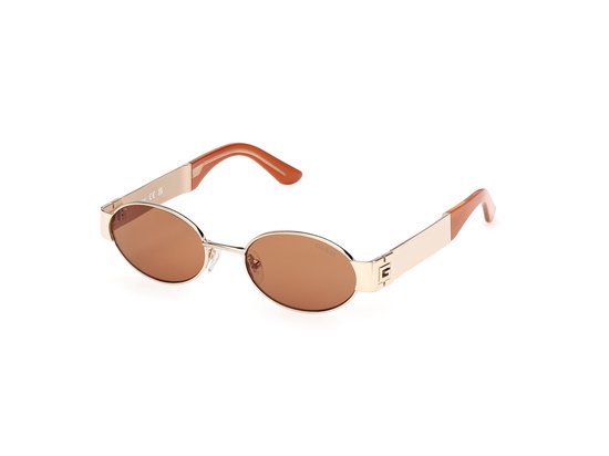 Guess Gu00262 Dames Zonnebril Goud Brown/CAT2 Vrouw