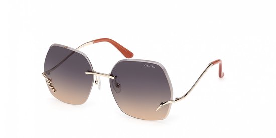 Guess Gu00268 Dames Zonnebril Gradient Smoke/CAT3 Vrouw