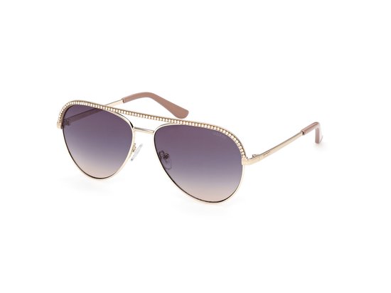 Guess GU00271 32B shiny pale gold 60/15/140 Vrouw Zonnebrillen van Merkloos