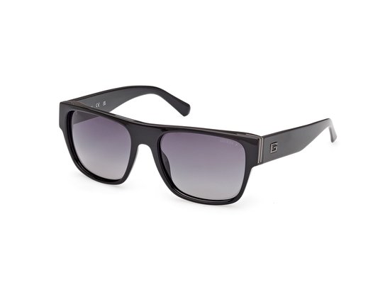 Guess Gu00277 Gepolariseerde Zonnebril Zwart Smoke/CAT3 Man van Merkloos