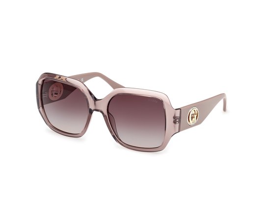 Guess GU00283 TRANSPARENT/BROWN SHADED 57/19/140 Unisex Zonnebrillen