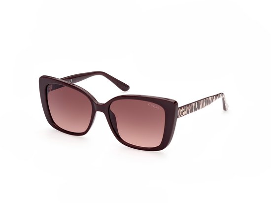 Guess GU7829 69F shiny bordeaux 56/16/140 Vrouw Zonnebrillen van Merkloos