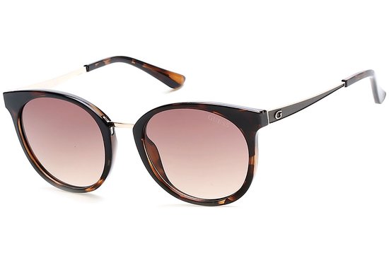 GUESS Shiny Beige Zonnebril - Bruin van Guess
