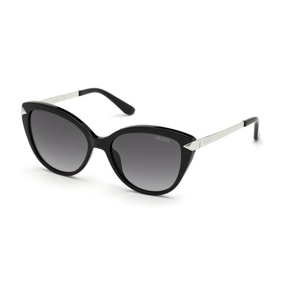 Guess Shiny Black Zonnebril - Zwart van Guess