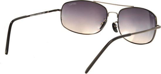 Gyron Mintaka Shiny Gun - Zonnebril - Zilverkleurig van Gyron