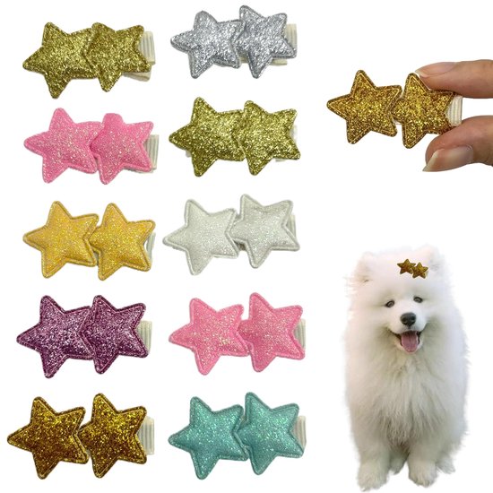 Haarspelden voor Huisdieren - Zonnebril Ontwerp - Compact en Lichtgewicht van Merkloos