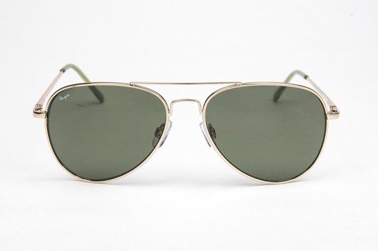 HAGA Eyewear Pilotenbril zonnebril goud van HAGA Eyewear