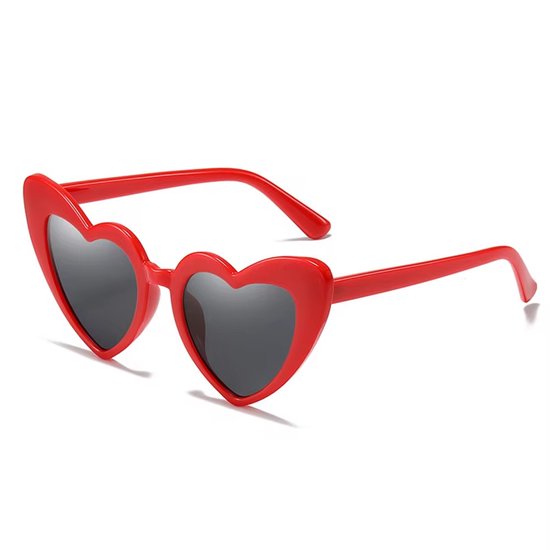 Hartjes Zonnebril - Denise - Rood