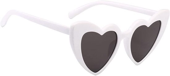 Hartvormige Zonnebril - Kinderzonnebril Meisjes - Zomerse Bescherming - UV400 Bescherming - Voor Peuters - Glanzend Roze van Merkloos