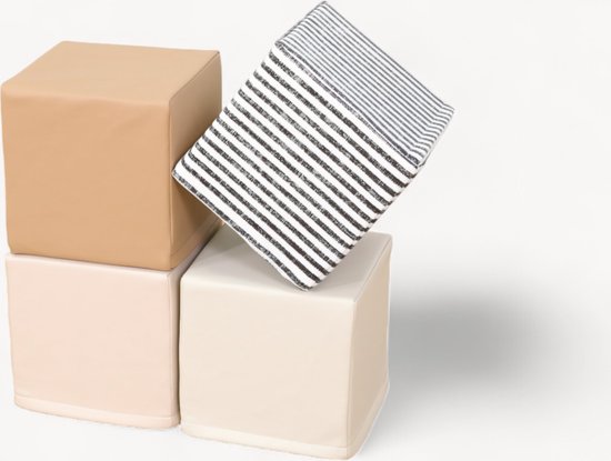 HENVAE® - Softplay Foam Stapelblokken – Grote blokken - Schuimblokken - Montessori - Open ended speelgoed - Educatief speelgoed baby – Sensorisch speelgoed - Bouw blokken - Motoriek – Stapelspeelgoed- Kinderopvang – Kindercadeau – Kinderdagverblijf van HENVAE®