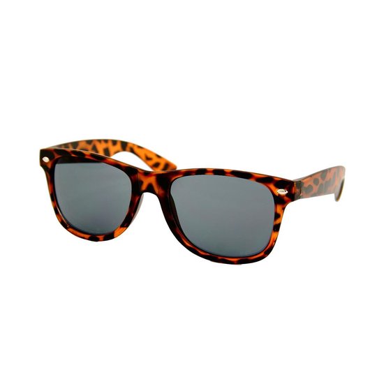 Heren Zonnebril - Dames Zonnebril - Luipaard Panter Bruin - Donker Getint Glas - UV400 van Miracles Brands