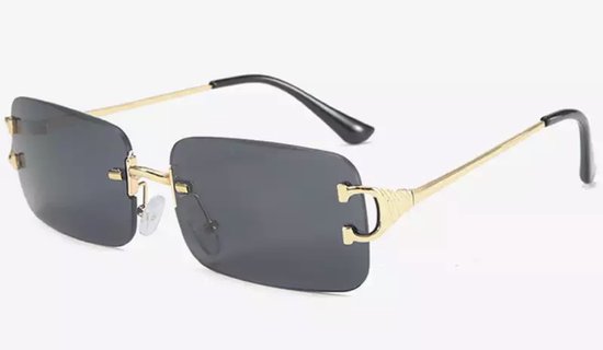 Heren zonnebril - Summer Gold Black - Dames zonnebril - Sunglasses - Luxe design - U400 protection - HD van Summer Gold
