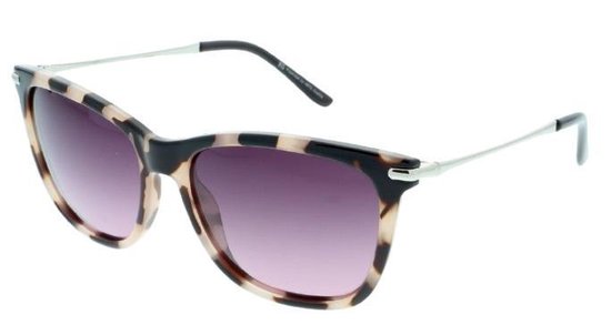 H.i.s Zonnebril 88104 Cat. 3 Dames Vierkant Metaal Bruin/roze van H.i.s
