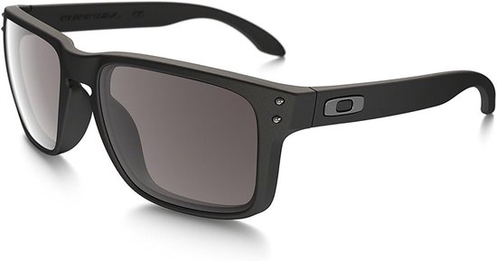 Holbrook Sunglasses 57MM Matte Black Frame/Warm Grey Lens