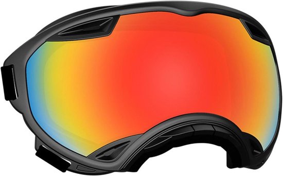 Honden Zonnebril - Huisdier Goggles - Outdoor Activiteit - Zon En Wind Bescherming - Verstelbaar - Zwart