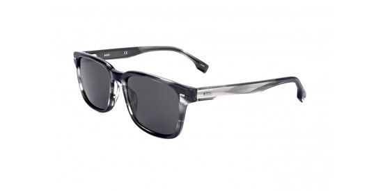 Hugo Boss BOSS 1320/S Striped grey 52/18/145 MAN Zonnebrillen van Merkloos