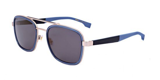 Hugo Boss BOSS 1486/S Gold blue 54/21/145 MAN Zonnebrillen van Merkloos